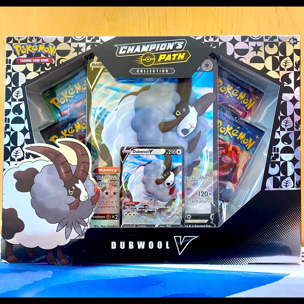 Brand New Pokémon CHAMPIONS PATH Dubwool V Box